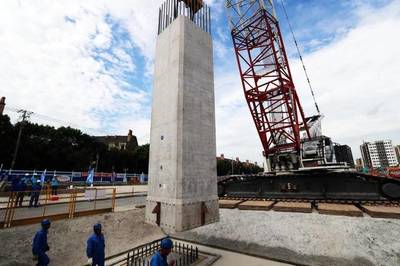 &ldquo;搭積木&rdquo;造橋更精準(zhǔn)了:S26公路入城段下部結(jié)構(gòu)全面啟動(dòng),明年底全線完工